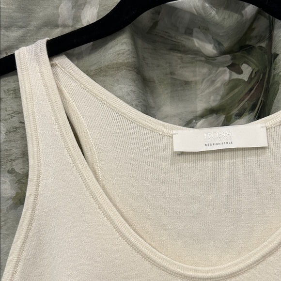 Boss Cream Tank Top - Picture 4 of 5